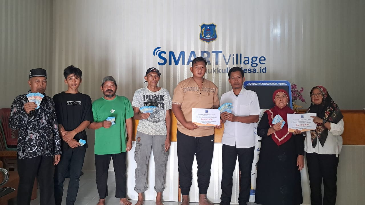 Pemdes Teluk Kulbi Salurkan BLT Dana Desa kepada 24 KPM