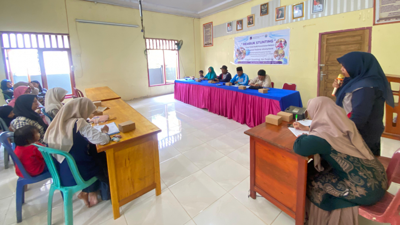 Rembuk Stunting Desa Teluk Kulbi: Cegah Stunting Bersama