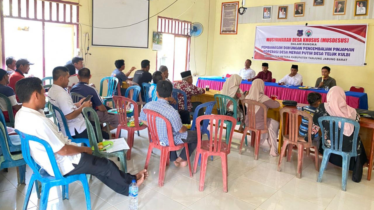 Musyawarah Desa: Koperasi Desa Merah Putih Teluk Kulbi