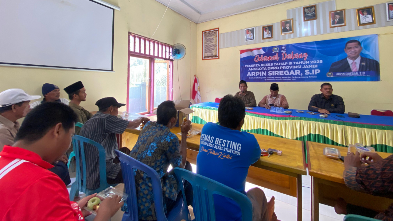 Reses DPRD Jambi: Aspirasi Warga Telukkulbi Ditampung