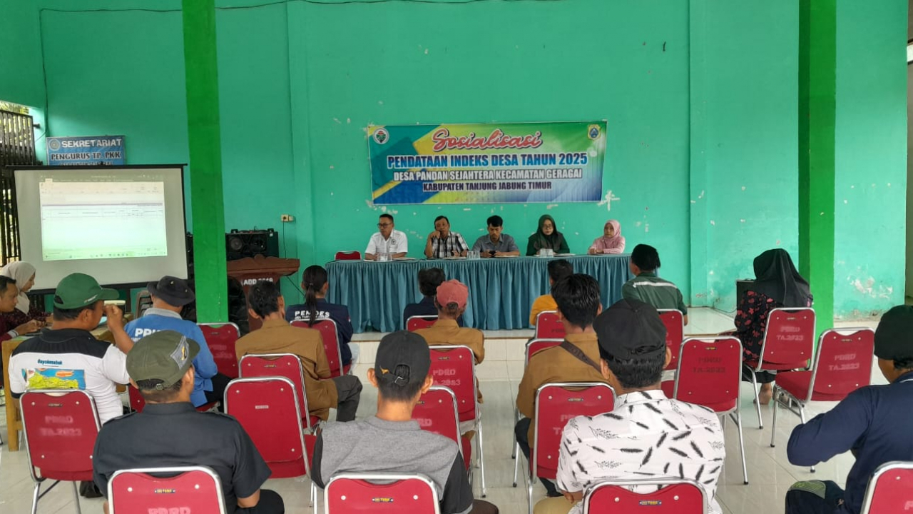 Penguatan Data Desa untuk Pelayanan Dasar di Desa Pandan Sejahtera