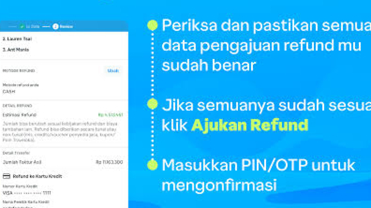 Cara Refund tiket Pesawat Traveloka Terbaru 2026