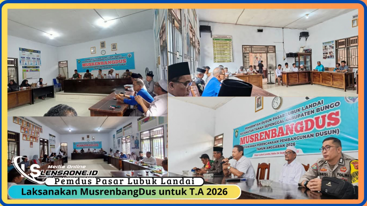 Pemdus Pasar Lubuk Landai Laksanakan MusrenbangDus untuk T.A 2026