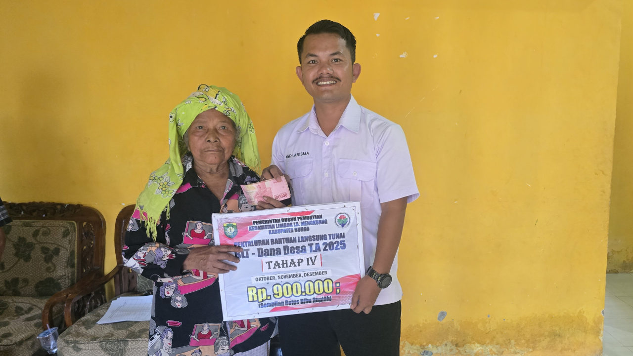 BLT Dana Desa Pemunyian Tahap Akhir Tuntas Disalurkan