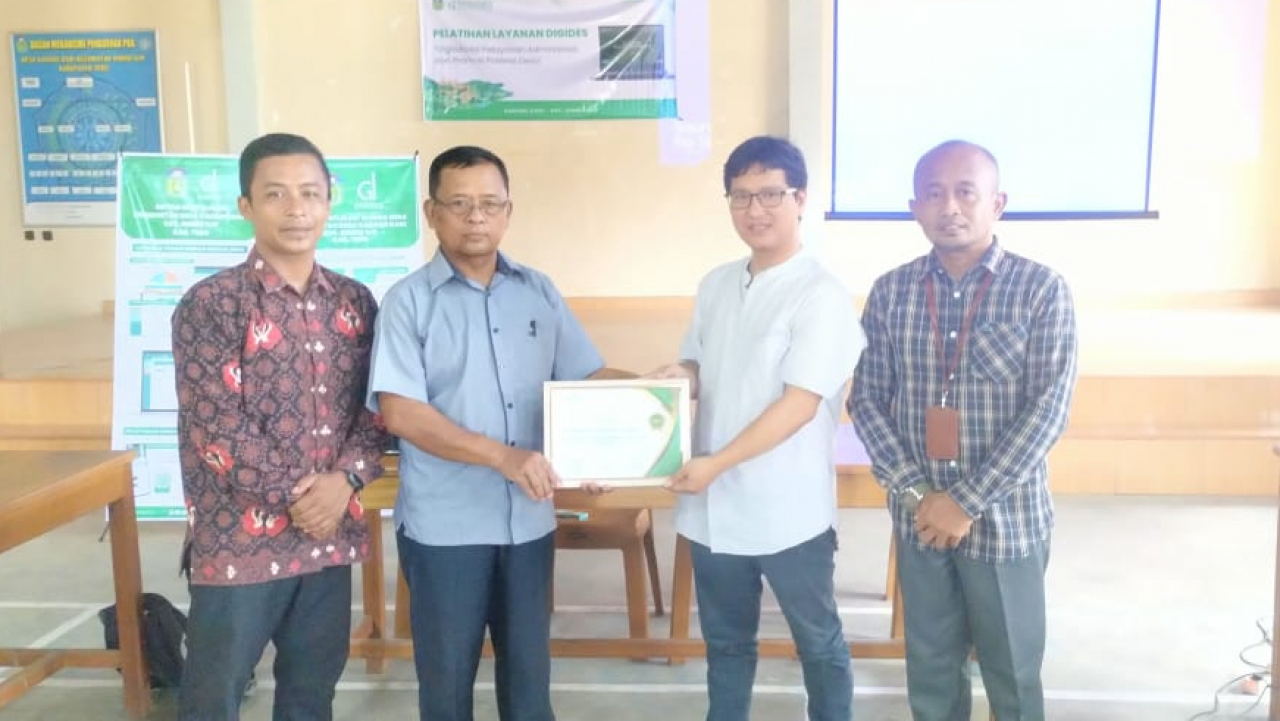 Implementasi Desa Digital Desa Karang Dadi Kecamatan Rimbo Ilir Kab. tebo