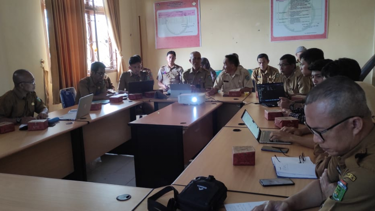 Koordinasi Desa Sumber Agung dengan Instansi Terkait Mengenai Aplikasi AYUNDA
