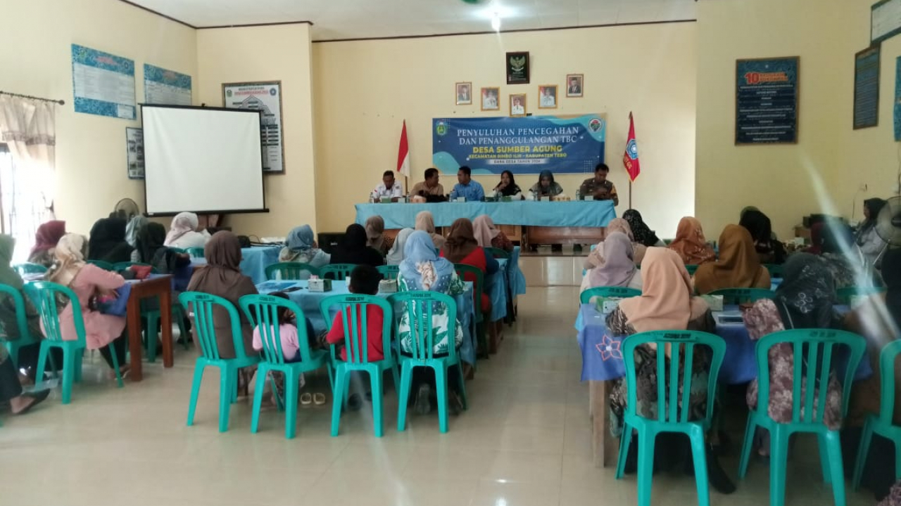Penyuluhan TBC di Desa Sumber Agung: Edukasi dan Pencegahan untuk Masyarakat