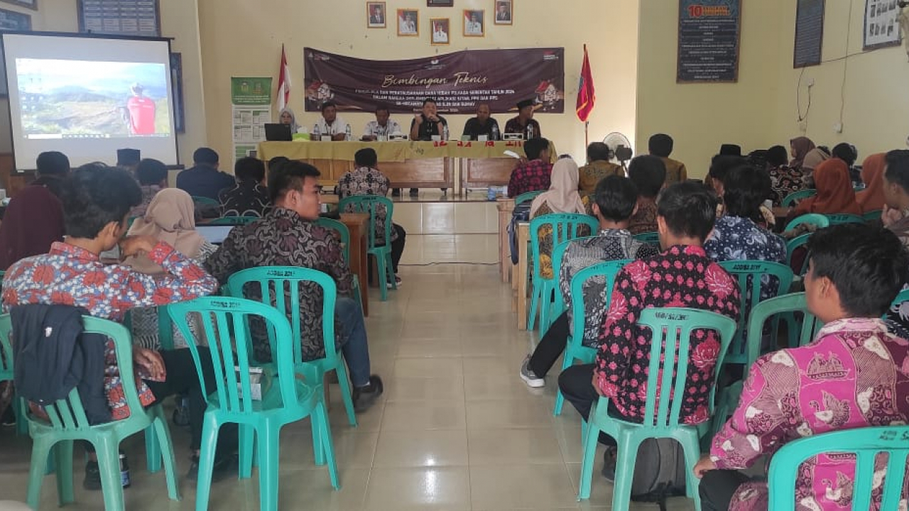 Bimbingan Teknis Pengelolaan dan Penatausahaan Dana Hibah Pilkada Serentak Tahun 2024 di Kecamatan Rimbo Ilir dan Sumay