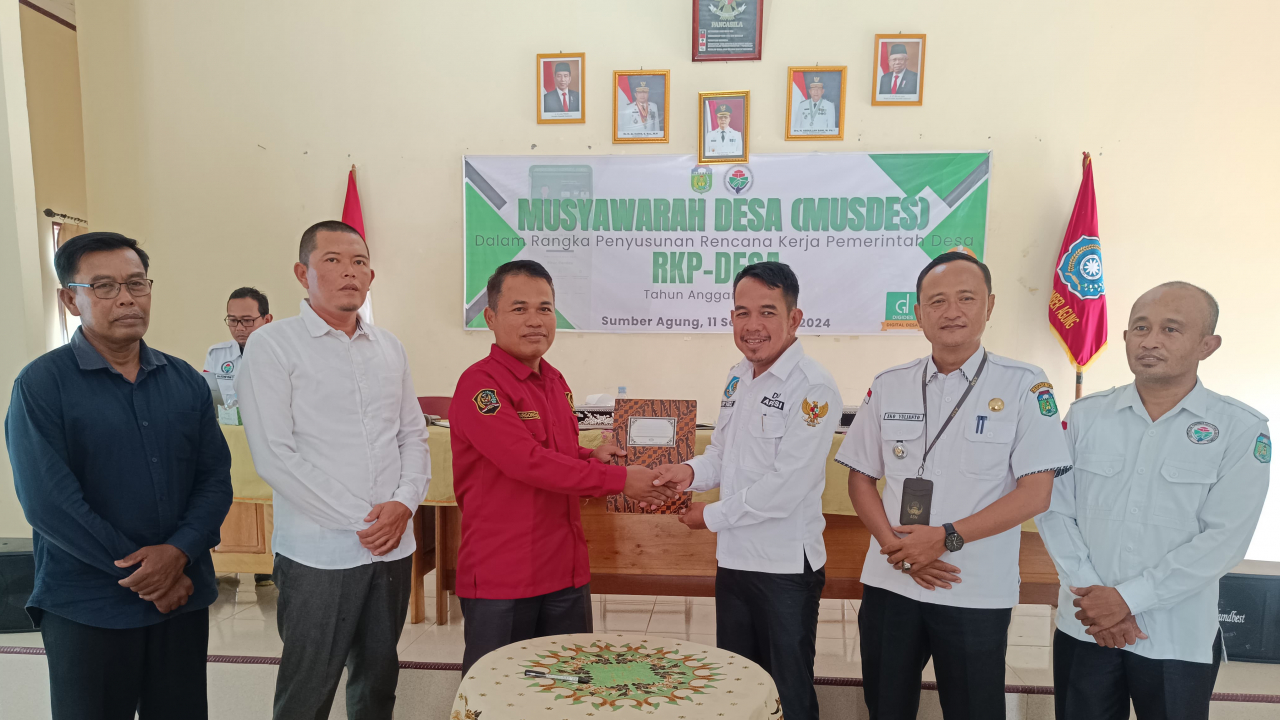Musyawarah Desa ( MUSDES) Dalam Rangka Penyusunan Rencana Kerja Pemerintah Desa RKP-DESA Tahun Anggaran 2025