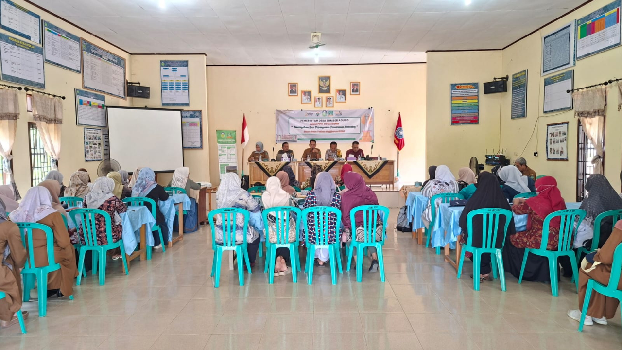 Rembuk Stunting ''PENCEGAHAN DAN PERCEPATAN PENURUNAN STUNTING DANA DESA TAHUN ANGGARAN TAHUN 2025''