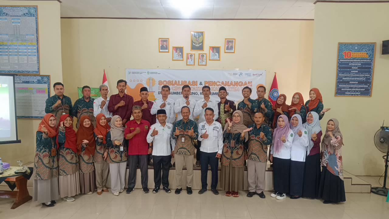 SOSIALISASI DAN PENCANANGAN DESA CANTIK DESA SUMBER AGUNG KECAMATAN RIMBO ILIR KABUPATEN TEBO