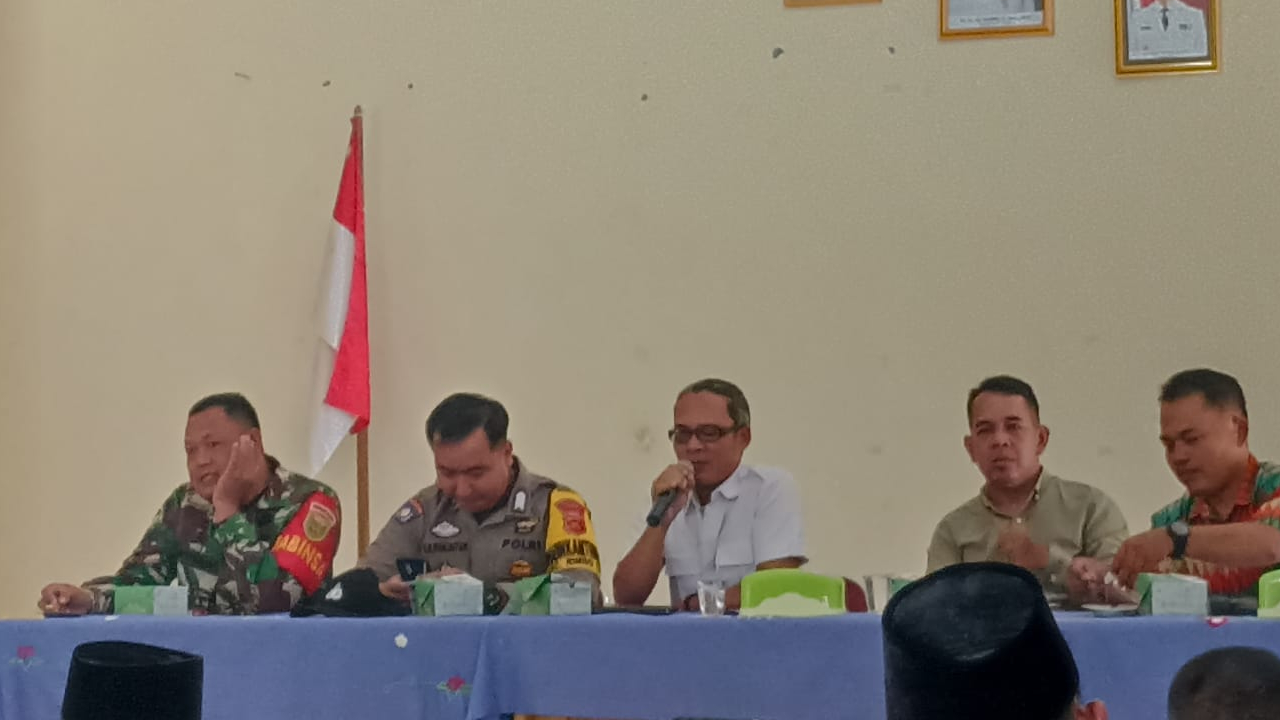Pembekalan Panitia MTQ XIII Tingkat Kecamatan Rimbo Ilir di Desa Sumber Agung