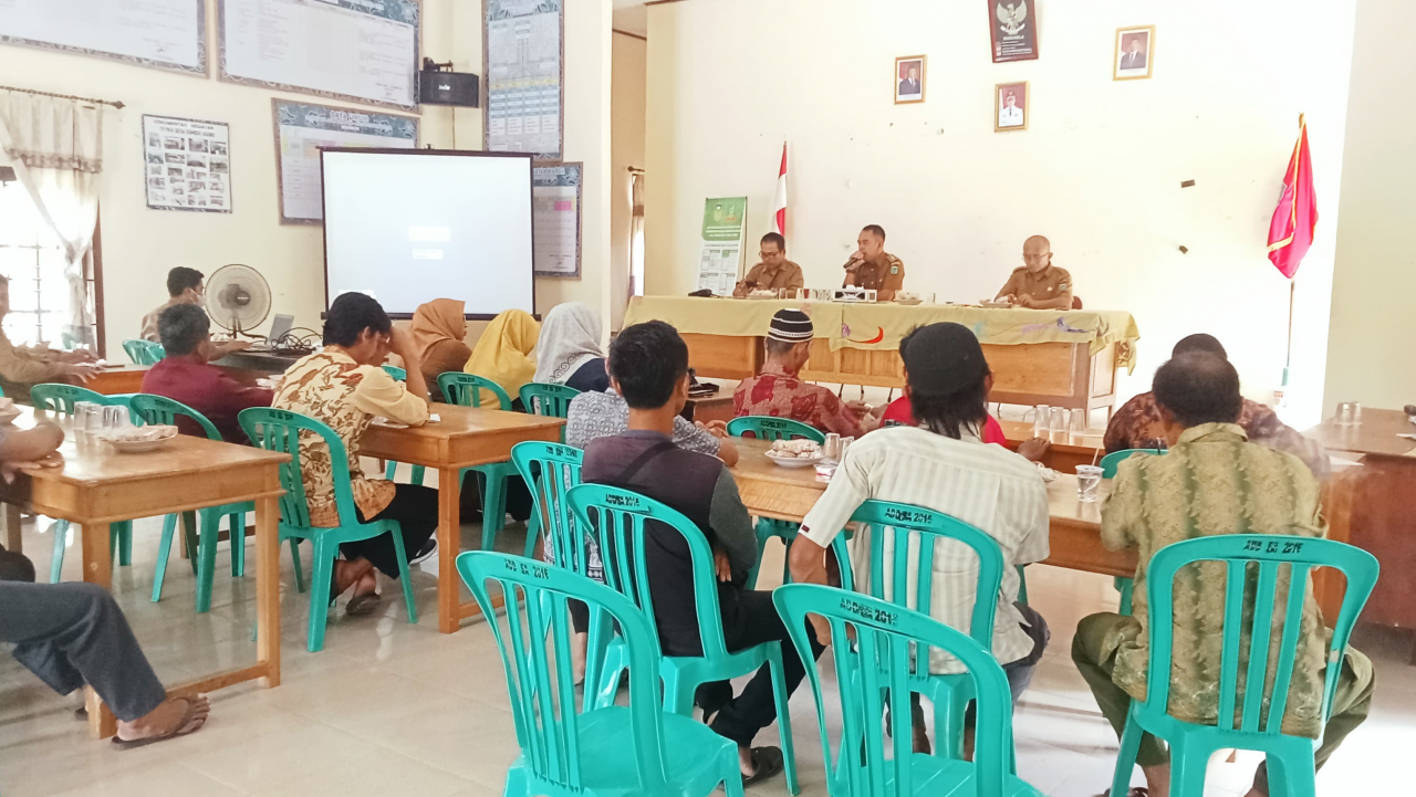 MUSDESUS PENETAPAN CALON PENERIMA BLT-DD TA 2025 DESA SUMBER AGUNG KECAMATAN RIMBO ILIR KABUPATEN TEBO