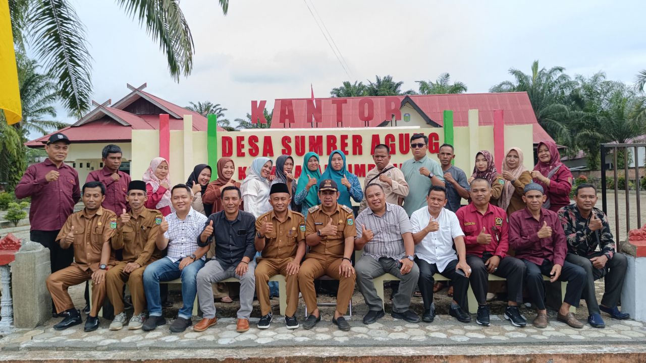 STUDY TIRU FORUM KEPALA DESA KECAMATAN KUMUN DEBAI KOTA SUNGAI PENUH DI DESA SUMBER AGUNG DALAM RANGKA MENINGKATKAN AKSES LAYANAN PUBLIK DAN PEMBERDAYAAN MASYARAKAT