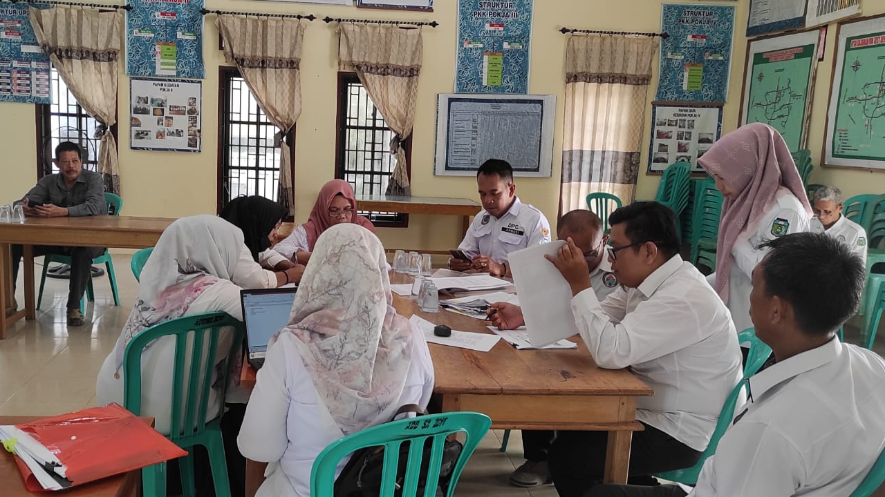 Pembinaan Inspektorat dan Dinas PMD Kabupaten Tebo kepada Desa Sumber Agung untuk Lomba Desa Anti Korupsi Tingkat Provinsi Jambi 2024