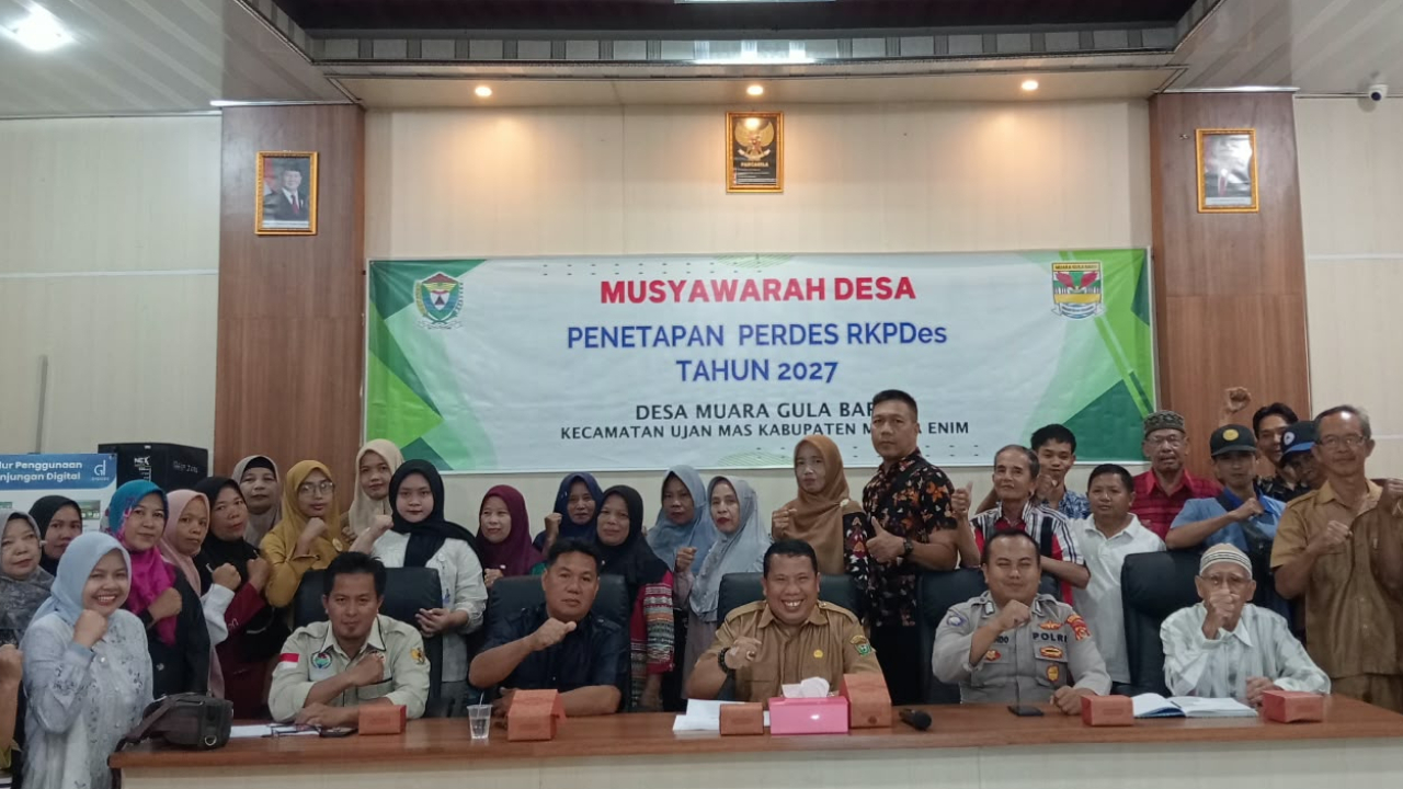 MUSDES RKPDES Muara Gula Baru Tahun 2027