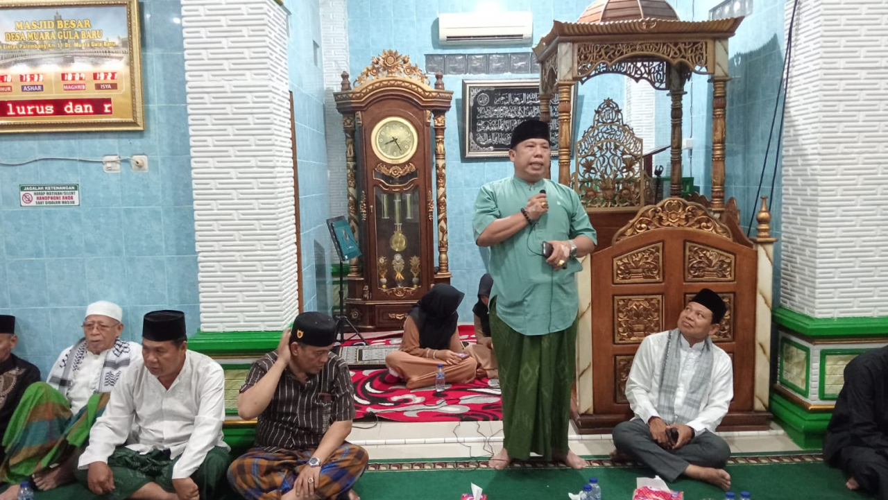 Peringati 10 Muharam 1448 H, Desa Muara Gula Baru Gelar Ceramah Agama dan Doa Bersama.