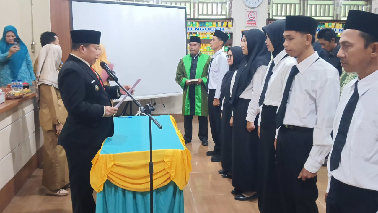 Pemdes Muara Gula Baru Lantik Perangkat Desa Baru, Harapkan Kinerja Optimal untuk Kemajuan Desa