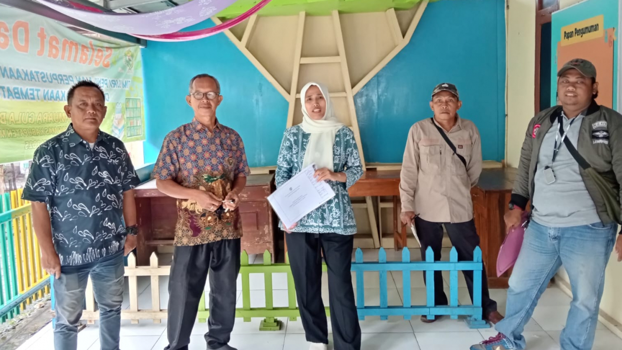 Tim Monev Kec Ujan Mas Lakukan Monev DD dan ADD di Desa Muara Gula Baru