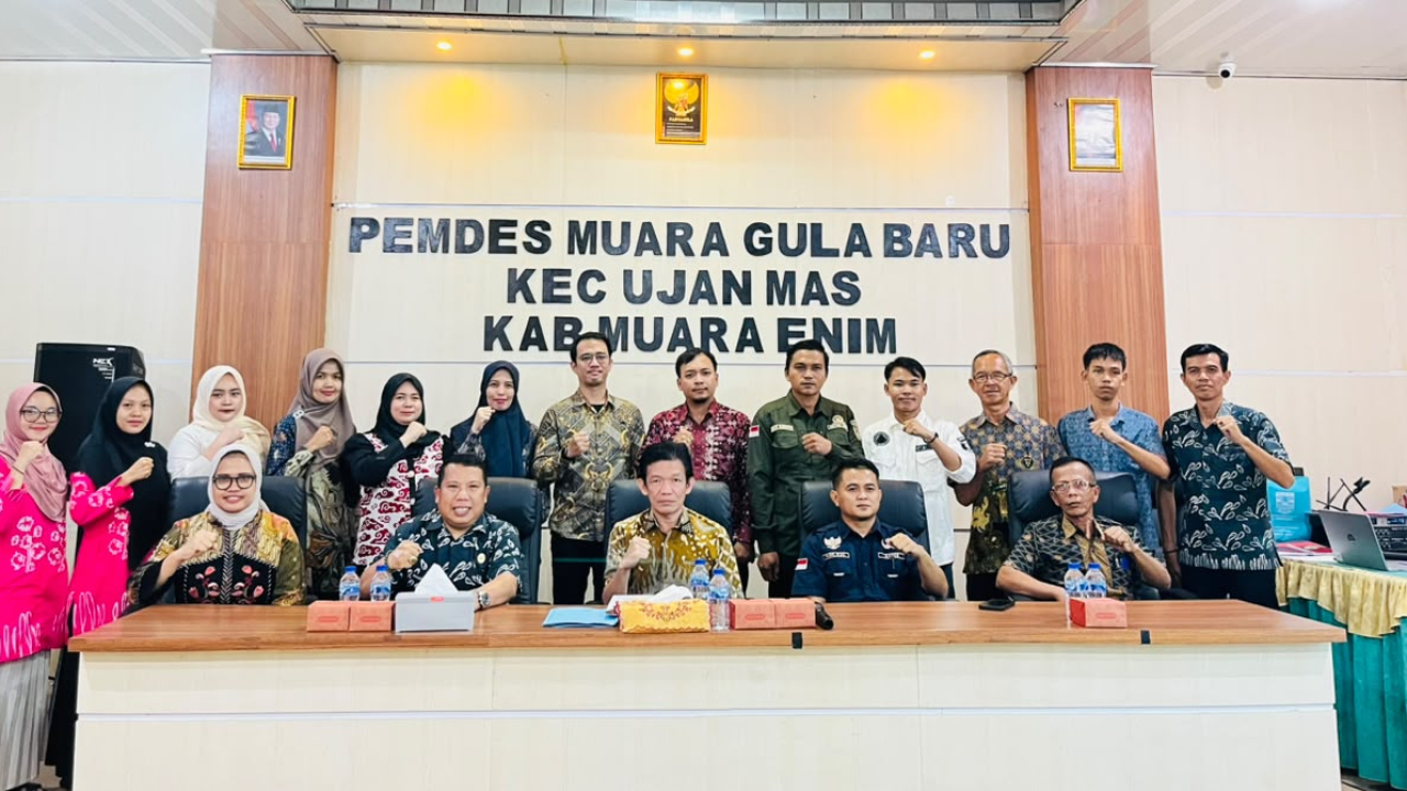 DESA SUKAMAJU KAB. PALI LAKUKAN STUDI TIRU KE DESA MUARA GULA BARU: BELAJAR TATA KELOLA DESA ANTIKORUPSI.