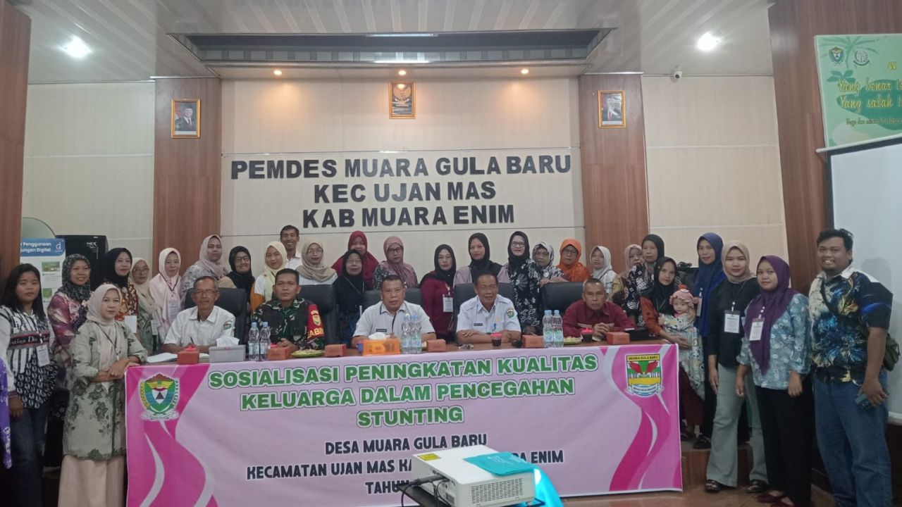 Desa Muara Gula Baru Gelar Sosialisasi Peningkatan Kualitas Keluarga dalam Pencegahan Stunting