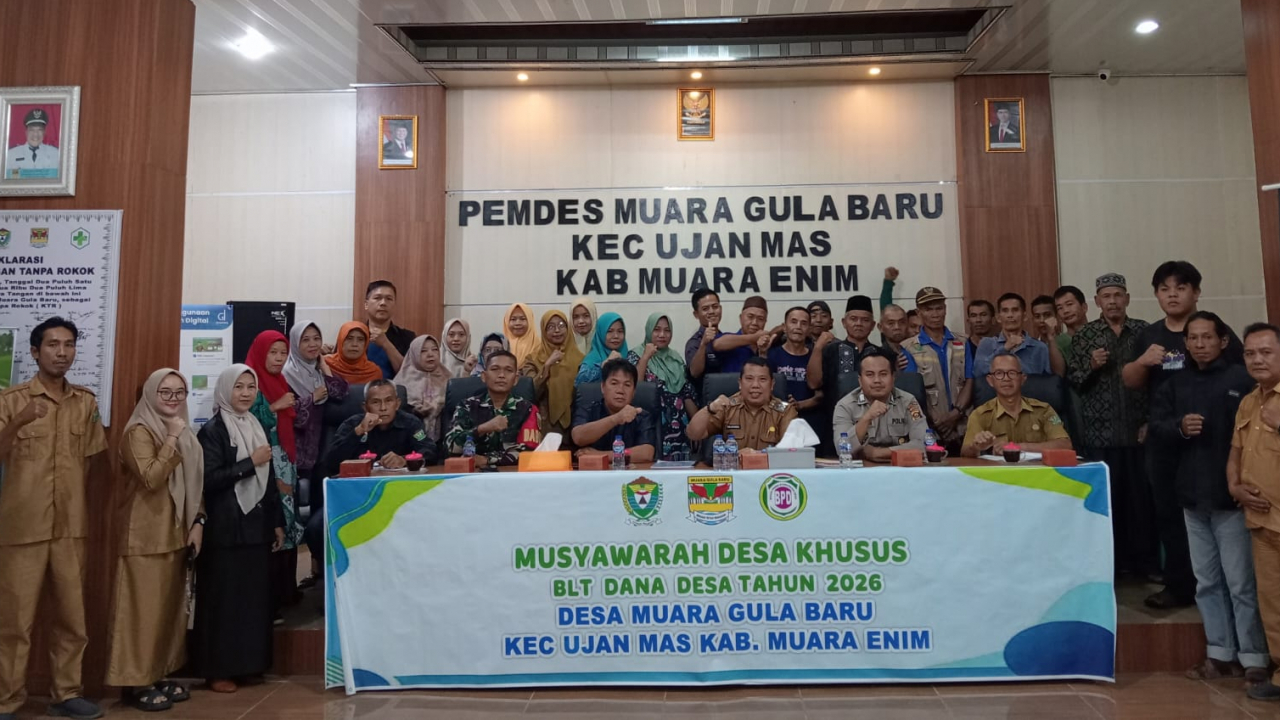 Musdesus Penetapan Penerima BLT DD Desa Muara Gula Baru Tahun 2026