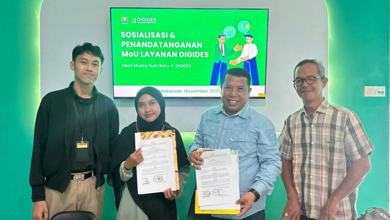 Sosialisasi dan Penandatangan MOU Layanan Digides