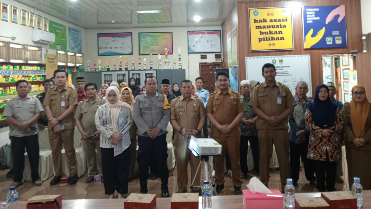 Rapat Identifikasi Pemenuhan Hak Dasar dan Mitigasi Resiko Konflik / Pelanggaran HAM di Desa Muara Gula Baru