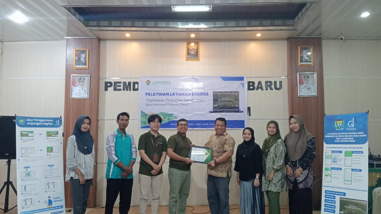 Desa Muara Gula Baru Laksanakan Pelatihan Anjungan Digital Desa Beragi Membara, Wujudkan Desa Digital