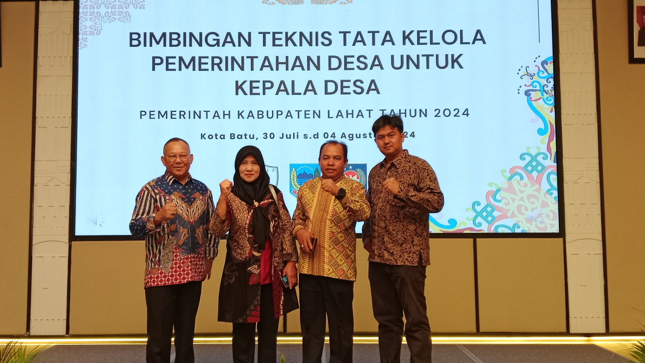 Bimtek Tata Kelola Pemerintahan Desa