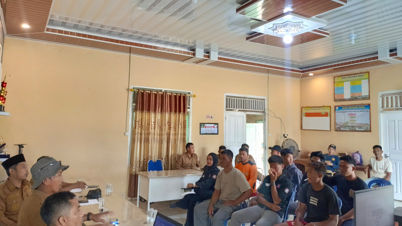 Desa Tanjung Baru Gelar Musyawarah Persiapan HUT RI ke-80