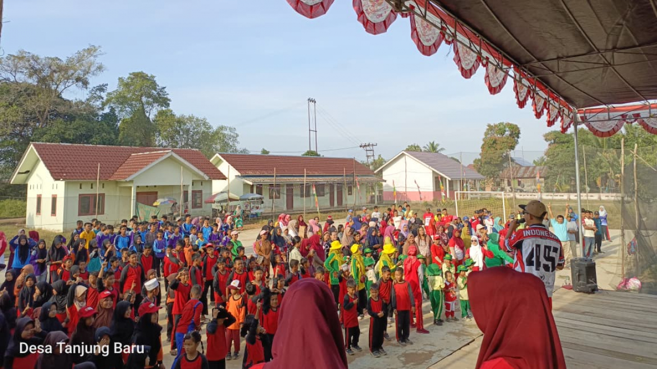 Senam Sehat Meriahkan Desa Tanjung Baru