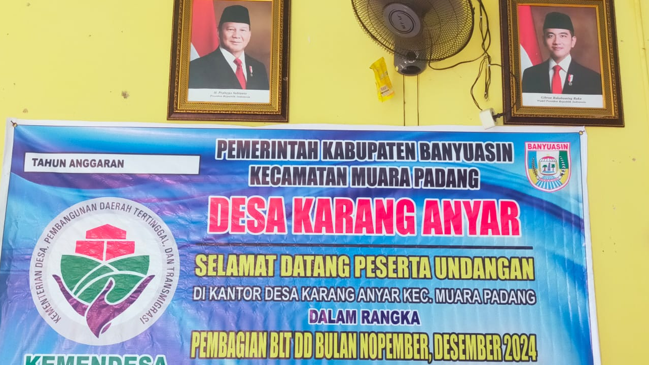 BLT November 2024 Cair di Desa Karang Anyar!