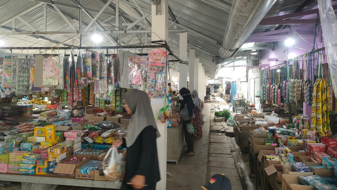 Pasar Tradisional Desa Telang Jaya