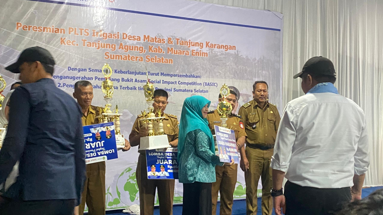 Desa Sidomulyo Raih Juara Harapan I Lomba Desa Tingkat Provinsi Sumatera Selatan