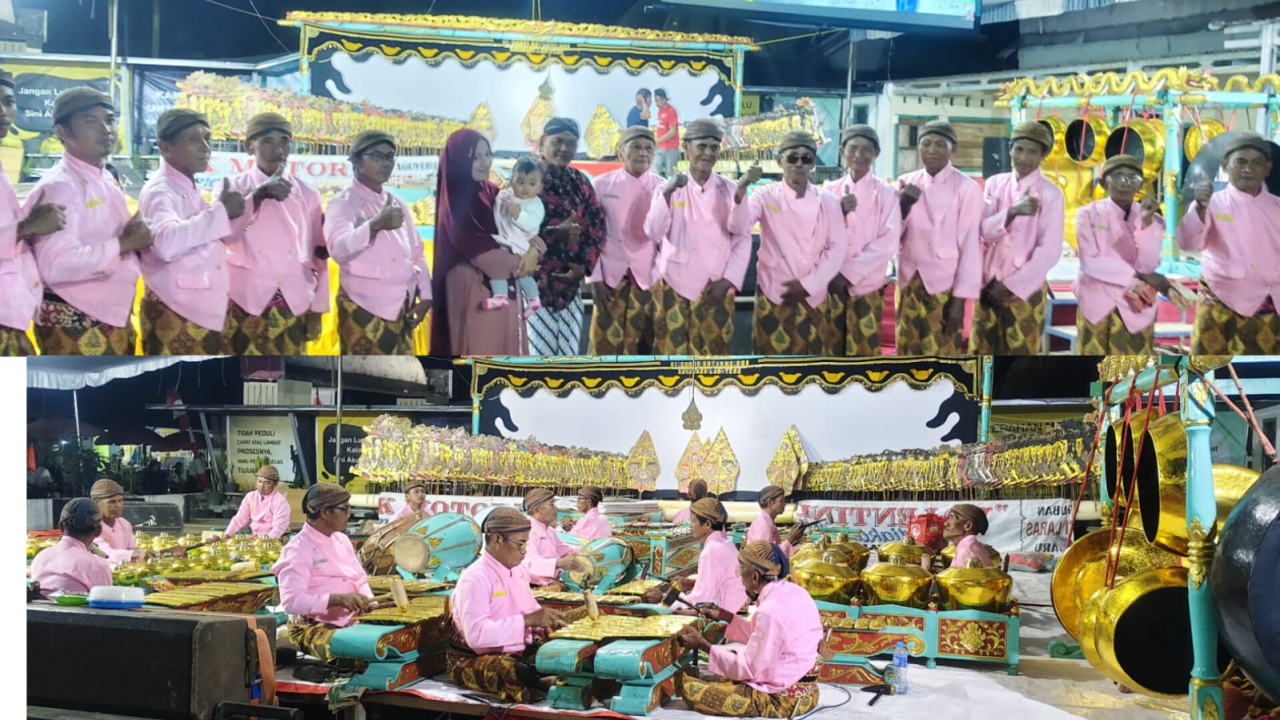Pagelaran Wayang Kulit Semalam Suntuk Meriahkan Harlah Desa Sidomulyo