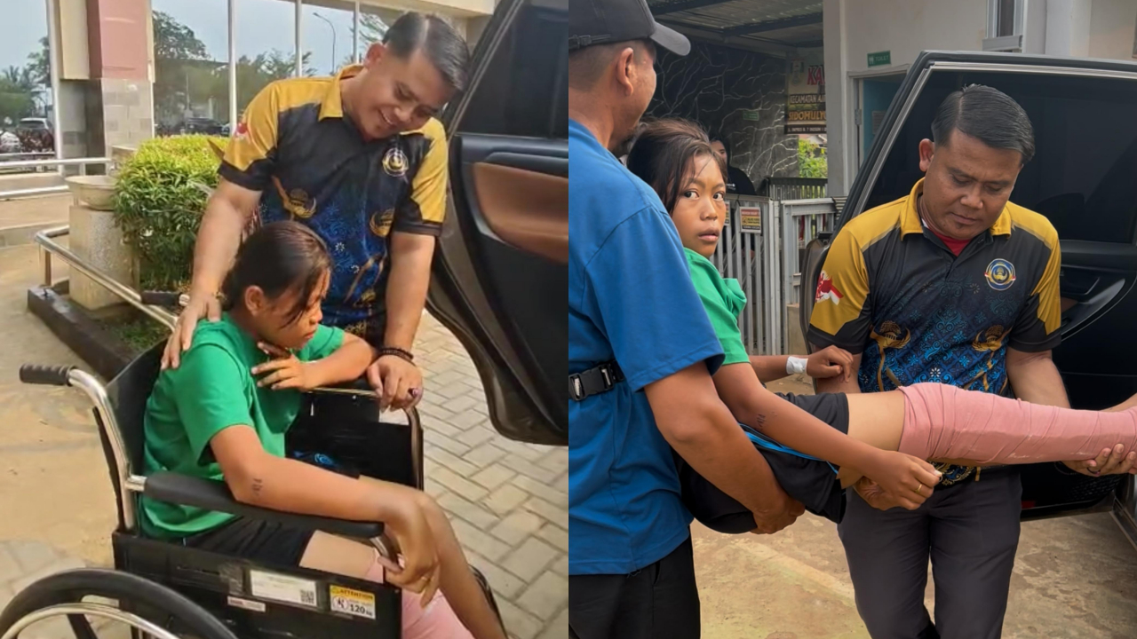 Kepala Desa Sidomulyo Bantu Warga yang Tertimpa Musibah
