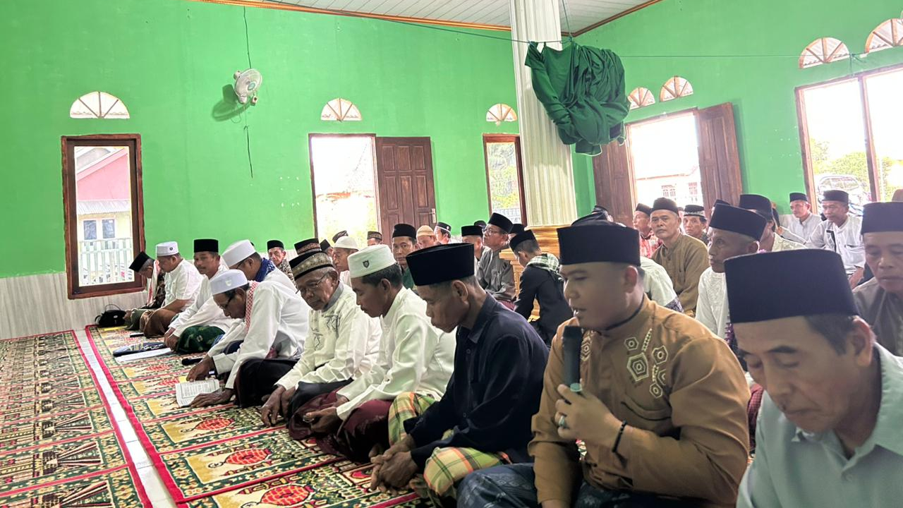 Kegiatan Istighotsah Rutin di Bulan Suci Ramadhan 1447 H Desa Sidomulyo Kecamatan Air Kumbang