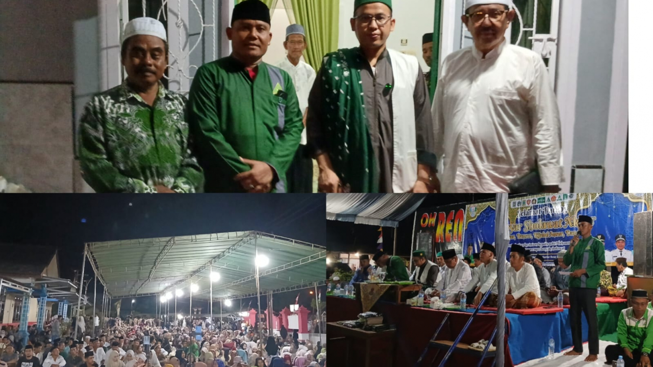 Gebyar Sholawat Akbar Meriahkan Desa Sidomulyo Bersama Habib Abdullah As’ad Basayiban dari Palembang