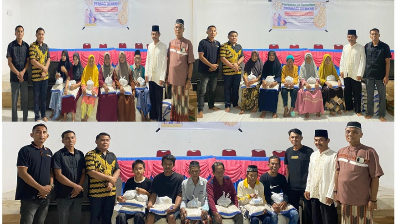 Berbagi Berkah dibulan penuh ampunan (Santunan Fakir Miskin Anak Yatim dan Jompo di 10 malam ganjil Ramadhan 1447 H)