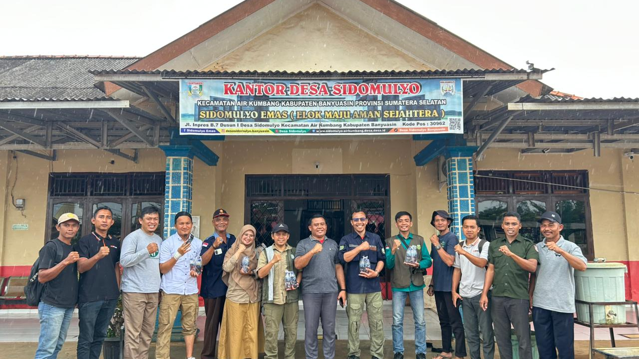 Sosialisasi Dinas Perhutanan Terkait KBR (Kebun Bibit Rakyat) di Desa Sidomulyo