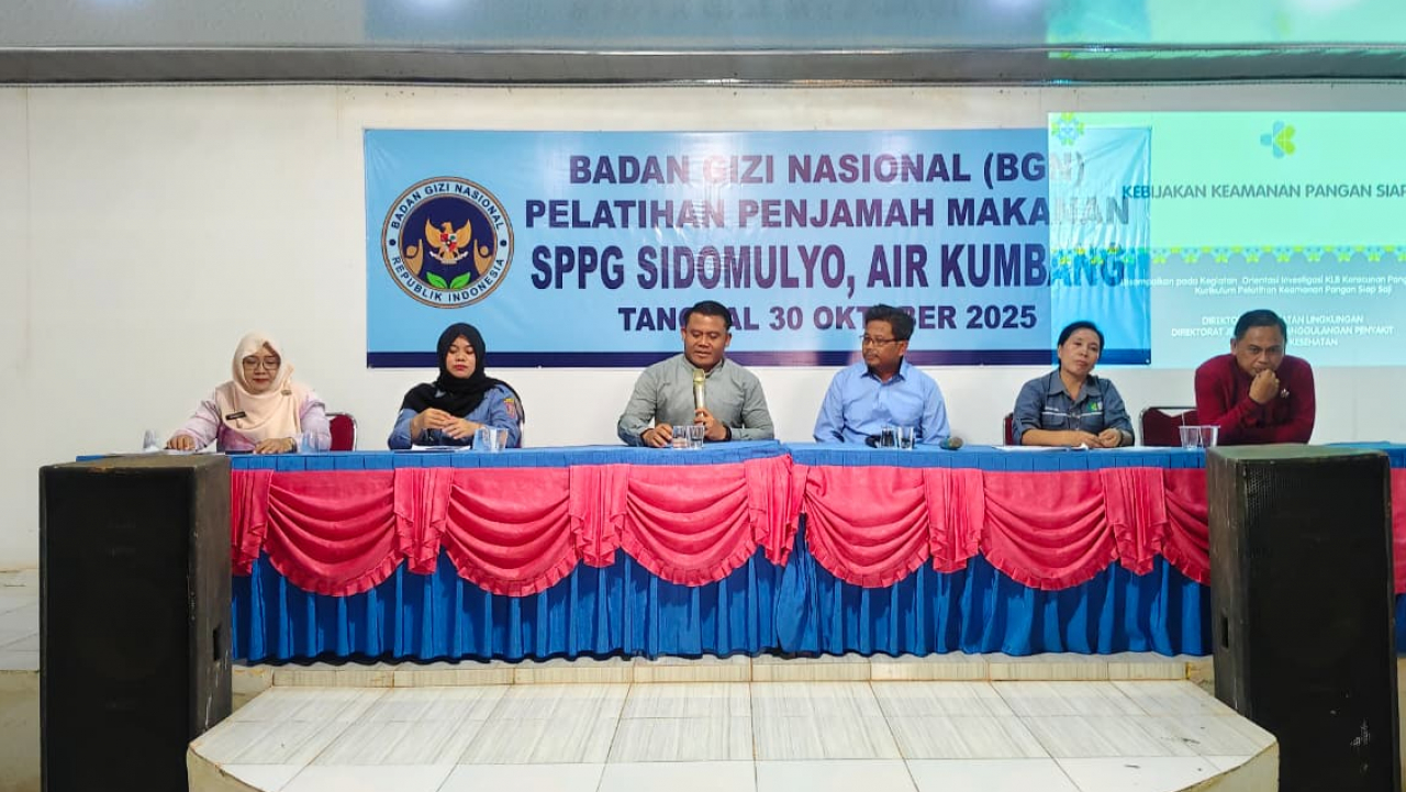 Pelatihan Penjamah Makanan SPPG di Desa Sidomulyo: Wujudkan Makanan Aman, Sehat, dan Higienis