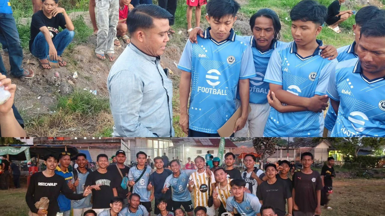 Desa Sidomulyo Raih Juara Pertama di Turnamen Mini Soccer Desa Cinta Manis Baru, Bapak Kades Rahmat Beri Dukungan Penuh