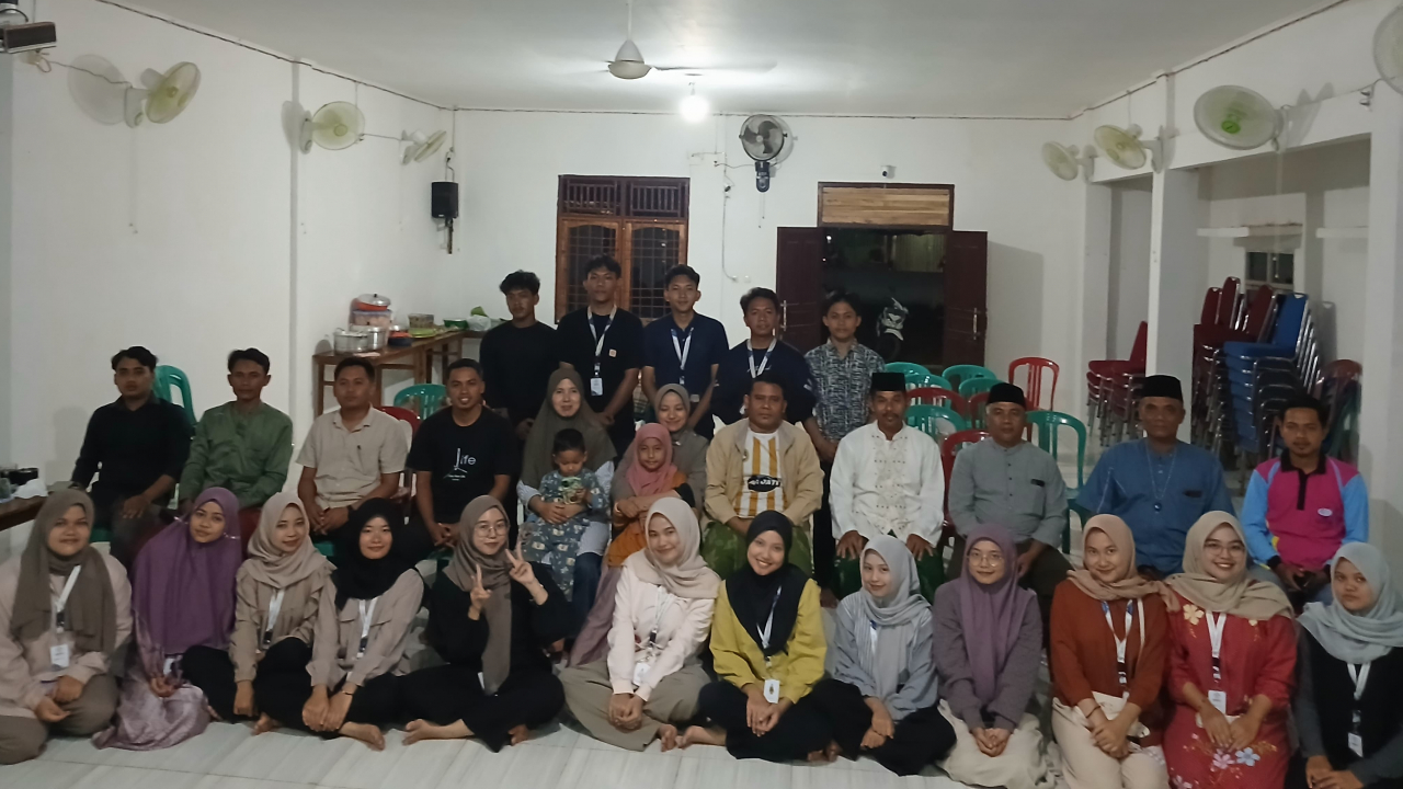 Malam Keakraban dan Pelepasan KKN UIN Raden Fatah Palembang di Desa Sidomulyo