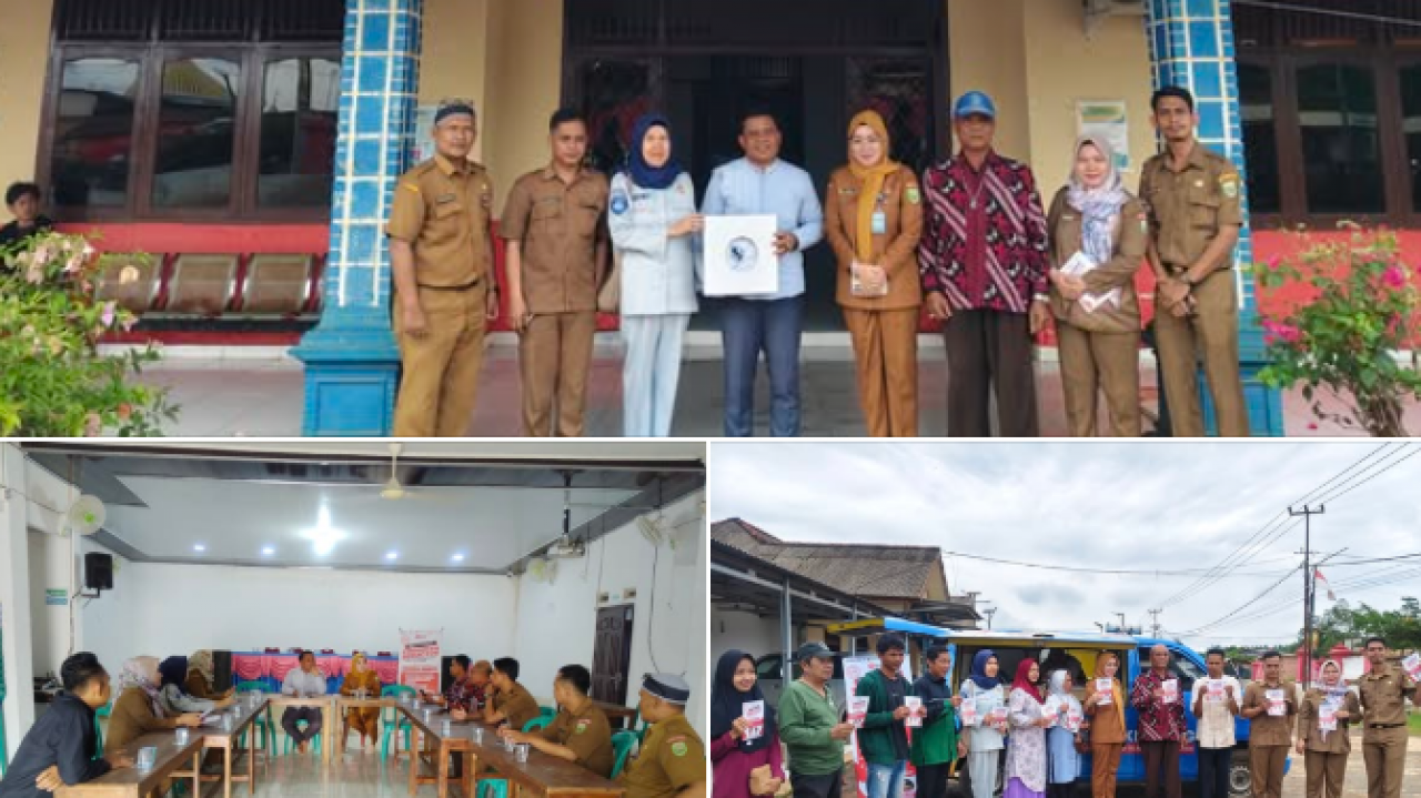 Desa Sidomulyo Kedatangan Utusan Gubernur Sumatera Selatan untuk Membantu Masyarakat dalam Pembayaran Pajak