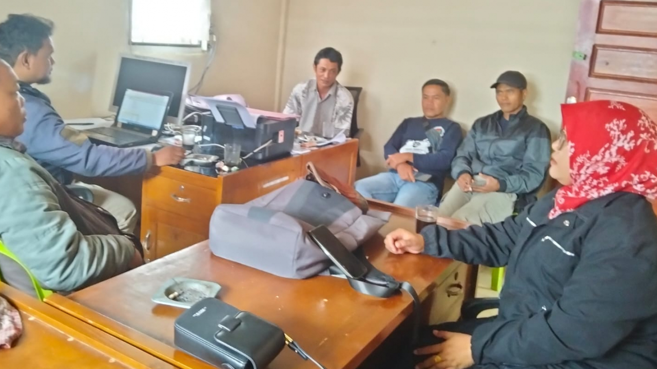 Monitoring TPP Bermani Ulu di Desa Baru Manis: Menjamin Kelancaran Administrasi dan Kegiatan Desa