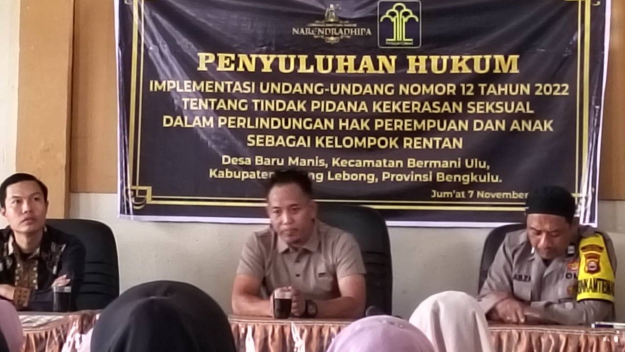 Penyuluhan Hukum: Lindungi Hak Perempuan dan Anak di Desa