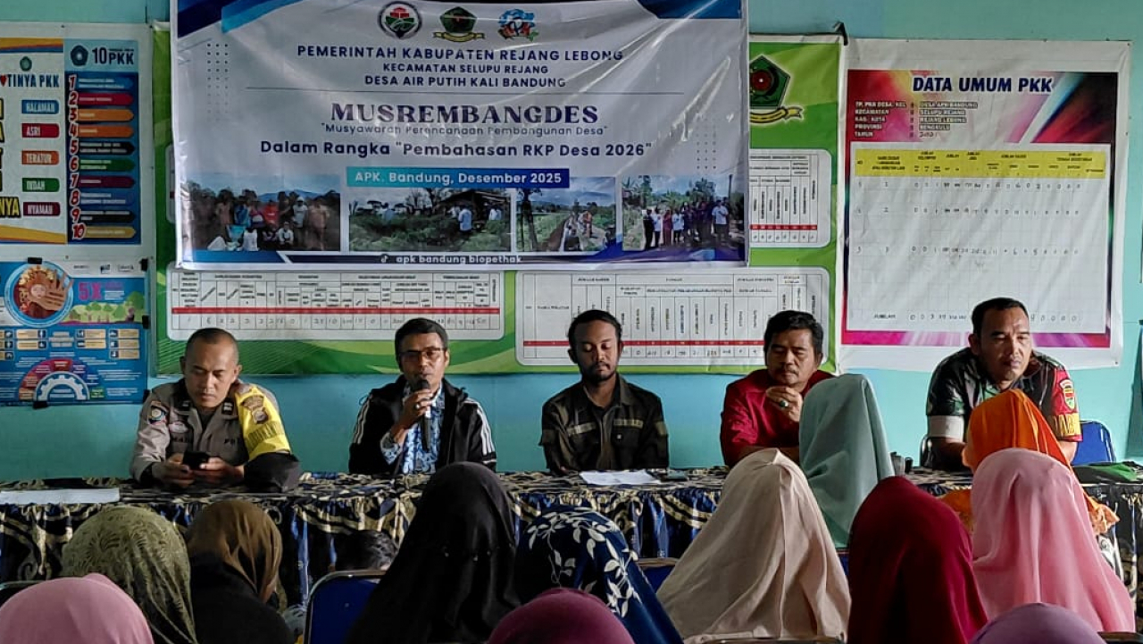 MusrenbangDes: Prioritaskan Pembangunan Desa 2026