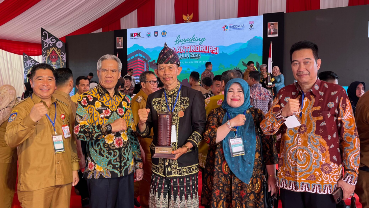 Pengukuhan Suban Ayam Desa Percontohan Anti Korupsi Nasional 2023