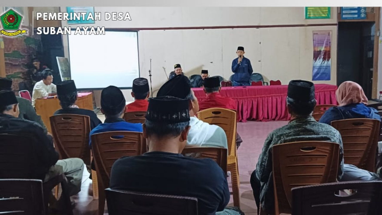 PEMERINTAH DESA RENCANAKAN BENTUK KOPERASI DESA MERAH PUTIH